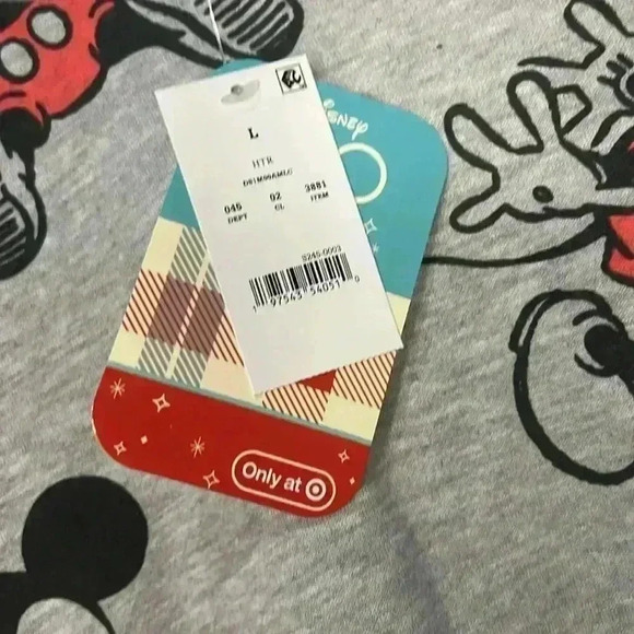 MICKEY MOUSE NWT DISNEY GRAY RETRO SWEATER - Picture 2 of 5